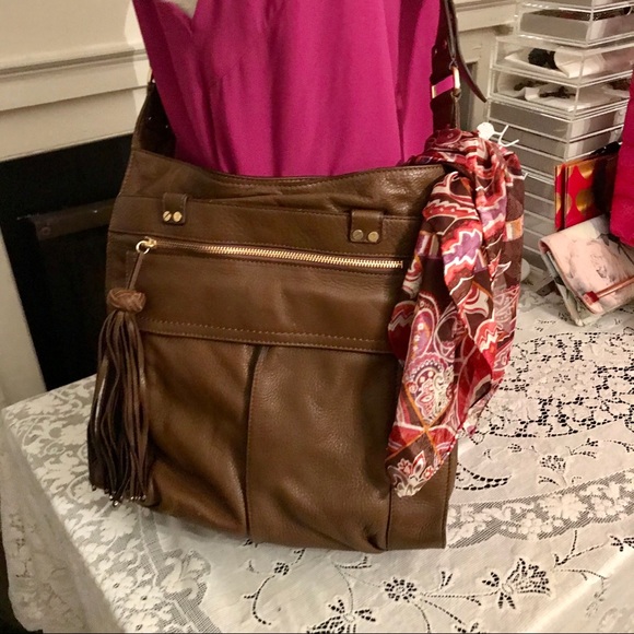 Diane von Furstenberg ‘Elaine’ brown crossbody - Picture 6 of 15